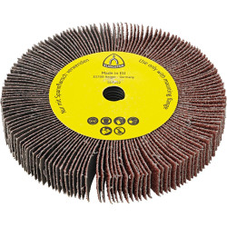 Roue à lamelles wsm 617 125x20mm g40 klingspor