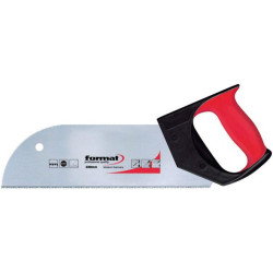 Scie pour contreplaqué avec manche bicomposant 320mm 12 dents par pouce format