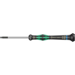 Tournevis électronique si x pans femelle 3mm wera