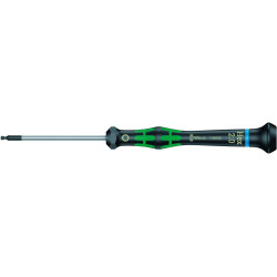 Tournevis tournevis six pans femelle avec tête sphérique 2mm wera