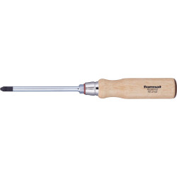 Tournevis à manche en bois pz3x150mm format