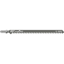 Lame de scie sauteuse t 344 d pack de 5 bosch