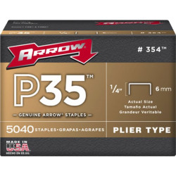 Agrafe pour p35 en 6 mm boite de 5000