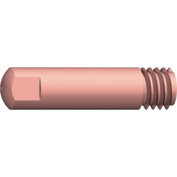 Tube contact pour torche mb 15ak grip - diam. 1 mm - m6 blister de 10