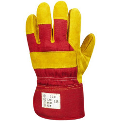 Gant croute de vachette moletonne polaire taille 10