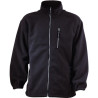 Veste angara micropolaire 450 grs noir taille xxl
