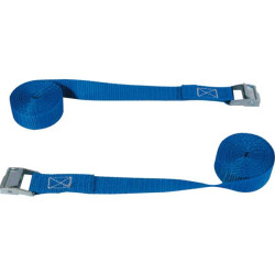 Hobby 400-2.5 bl sangle a boucle 100% polypropylene 2pce 2,5m bleu 250kg 002525/2,5