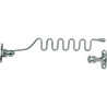 Entrebailleur fenetre r9 2 battants chrome