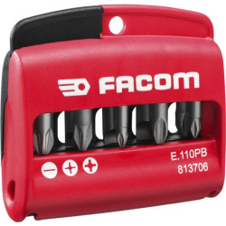 Boîte de 10 embouts mixtes (fente, ph, pz)