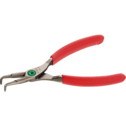 Jeu de 4 pinces circlips intérieures/ extérieures, becs coudés et droits, 18 à 60mm