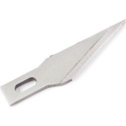 Lame de scalpel hobby a angle aigu - carte de 5 lames