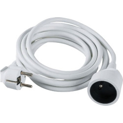 Prolong. 10m 3g1.5 pvc blanc