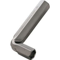 Cle en tube coudee diam. 17 mm