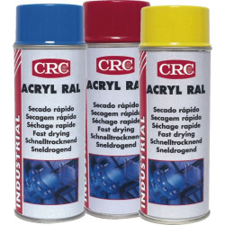 Peinture acrylique de finition brillante 520ml antirouille noir fonce ral 9005