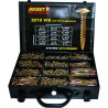 Mallette 2210 vis rocket tete fraise empreinte pozi acier bichromate -