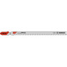 Lame de scie sauteuse t 302 h pack de 5 bosch
