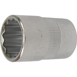 Douille 12 pans 1/2 18x mm format