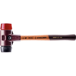 Maillet simplex caoutchouc/plastique 40mm halder