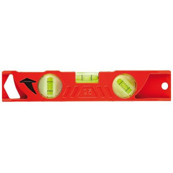Niveau a bulle magnetique 3 nivelles 25cm format