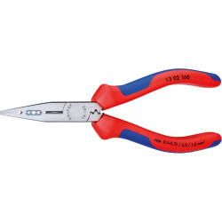Pince de câblage polie av ec branches bicomposant m m knipex