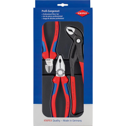 Jeu de pinces pro 3 pièces knipex