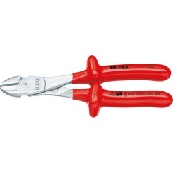 Pince coupante diagonale grande puissance vde isolée par immersion 250mm knipex