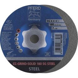 Meule cc-grind solid stee l 180mm pferd