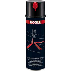 Spray de marquage pour chantier aérosol 500ml noir e-coll