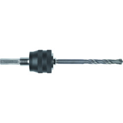 Foret de centrage hm queue de 6 pans pour scie trepan 39140