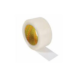 371 ruban d'emballage polypropylene transparent, 49 mm x 100 m