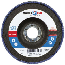 Disque a lamelles obsima - diam. 125 mm grain 80
