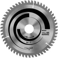 Lame de scie circulaire multimaterial