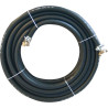 Tuyau air comprime caout. rallonge diam, 20 equipee - rouleau 20 m