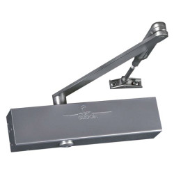 Ferme porte gr300 +bras std argent n 2/6 norme en1154 - 300111en