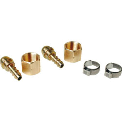Composant pour tuyauterie kit de 2 raccords tetine