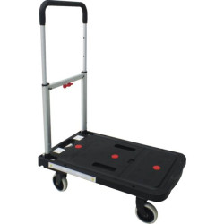 Chariot de manutention en plastique cap. 150 kgs - 720 x 490 x 825 mm
