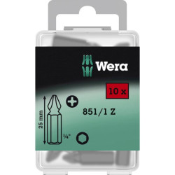 Embout de vissage torsion lg 25 mm philips ph1