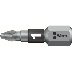 Embout bitorsion tenace 1/4 din3126c6,3 pz1x25mm wera