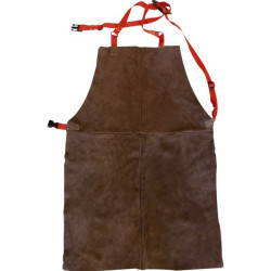 Tablier croûte de cuir suspension harnais