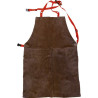 Tablier croûte de cuir suspension harnais
