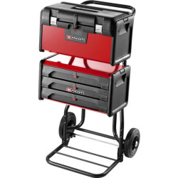 Boite a outils bi-matiere 3 tiroirs