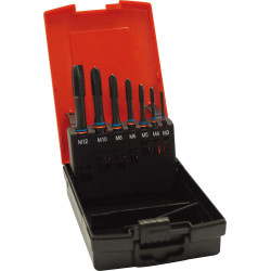 Jeu de tarauds machine fat tandem din376 hsse vapeur type n 6h forme b m3-m12