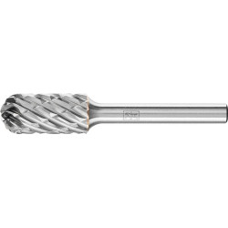 Fraise sur tige carbure f orme cyl. bout arrondi 12 25 steel 6mm 12x25mm pfer d