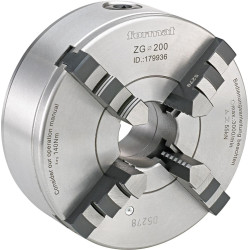 Mandrin de tour à 4 mors din6350 fonte 250mm forma t