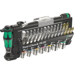 Jeu dembouts tool-check+ 39 pieces wera