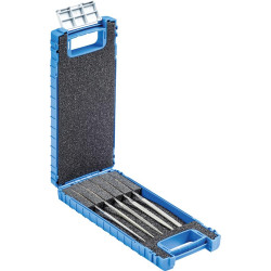 Jeu de limes aiguilles diamant 140mm d91 5 pièces pferd