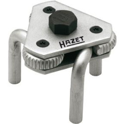 Clé pour filtre à huile 3 griffes entraînement 3/8 /cote s/plats 19mm 65-120mm hazet