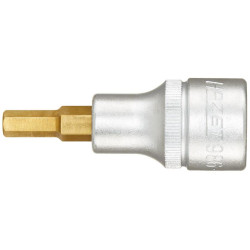 Embout de vissage six pans femelle 1/2 19x52mm hazet