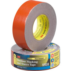 Ruban adhésif tissé premi um 5959 50mmx41,1m rouge 3m