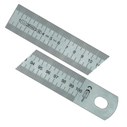 REGLE INOX 500X30X1 MM-1/2MM 30 x 1 mm/1/2 mm